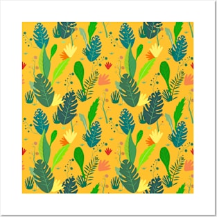 Tropical Summer Forest Posters and Art